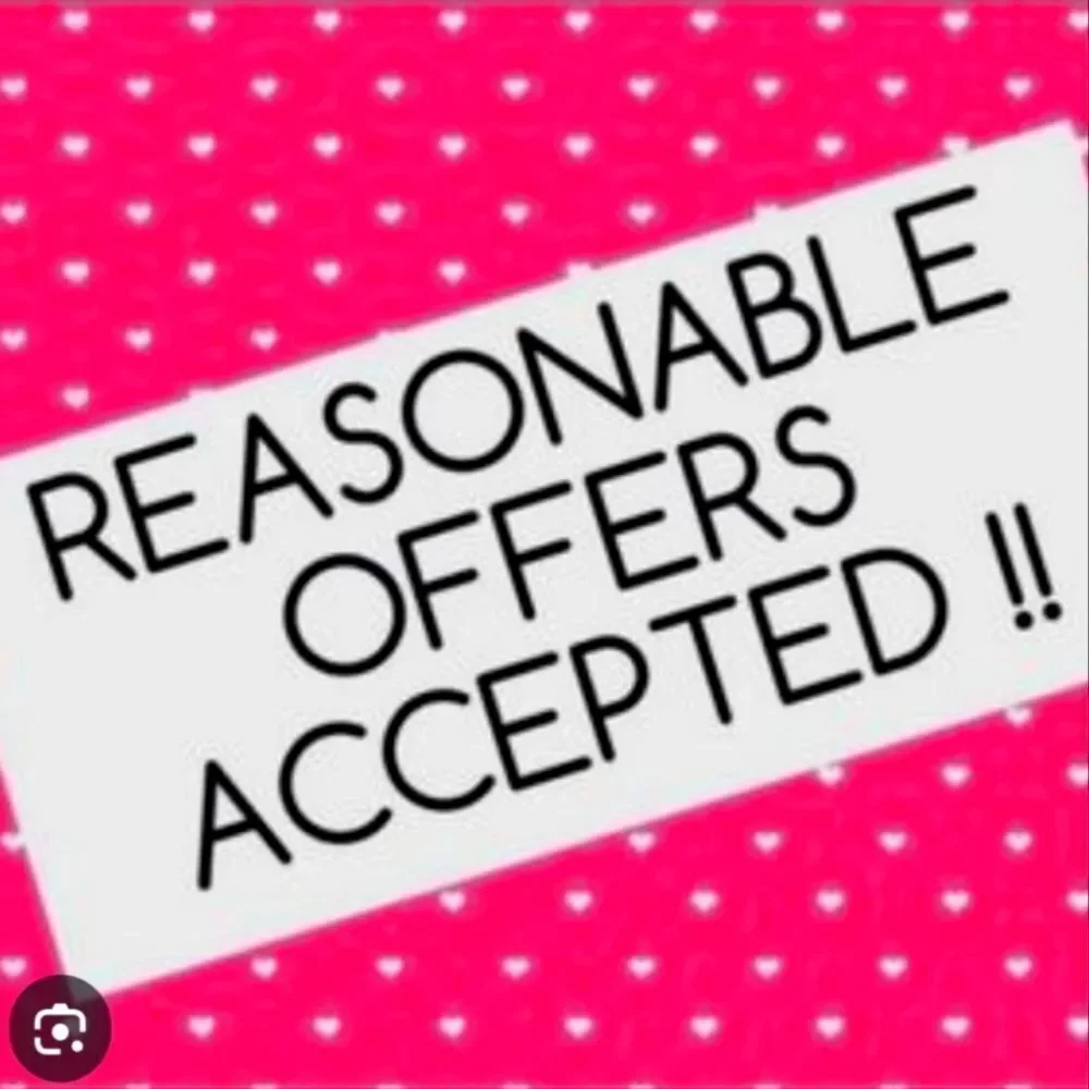 NOW ACCEPTING REASONABLE OFFERS!!